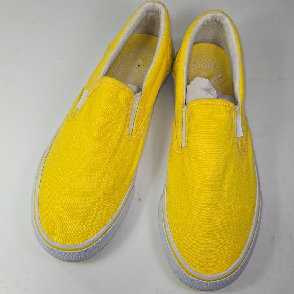 Lugz Clipper Comfort Slip On Sneakers, Yellow Women's Size 11